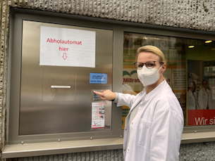 Abholautomat für Ihre Medikamente